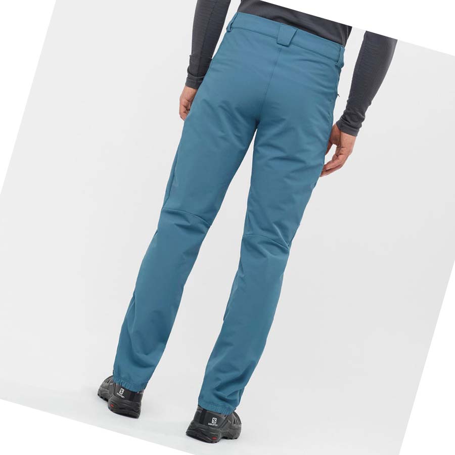 Pantalones Salomon OUTPEAK WARM Hombre Azules | MX 3183PJJ